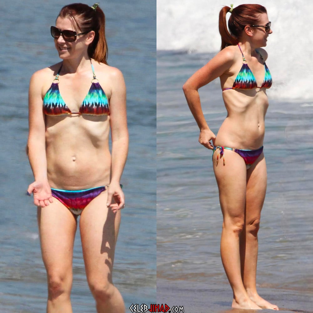 Alyson Hannigan bikini