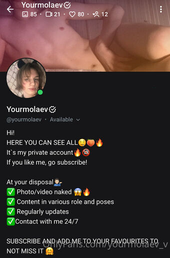 yourmolaev_v Nude Leaks OnlyFans Photo 6