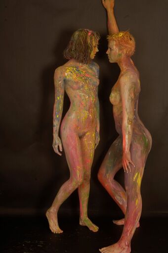 Body Painted Celebs Nude Leaks OnlyFans Photo 46