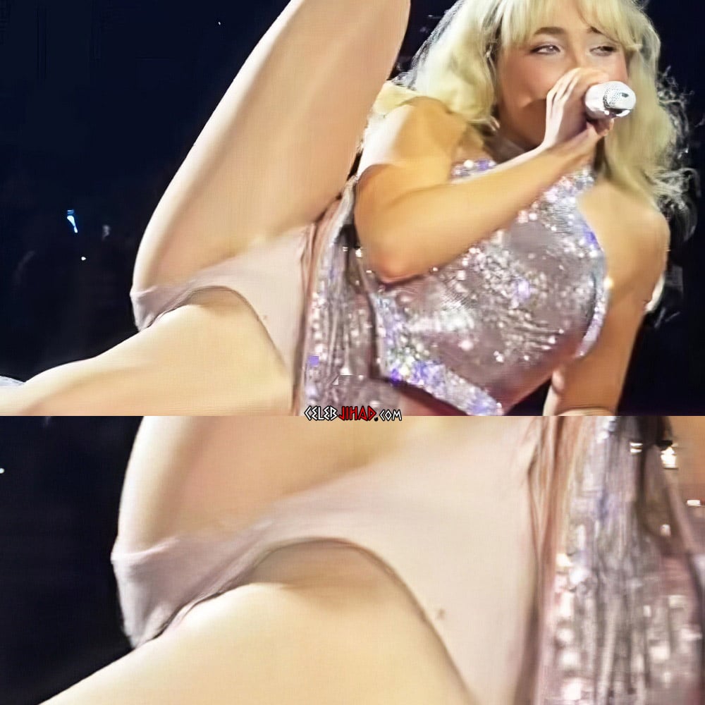 Sabrina Carpenter pussy mound